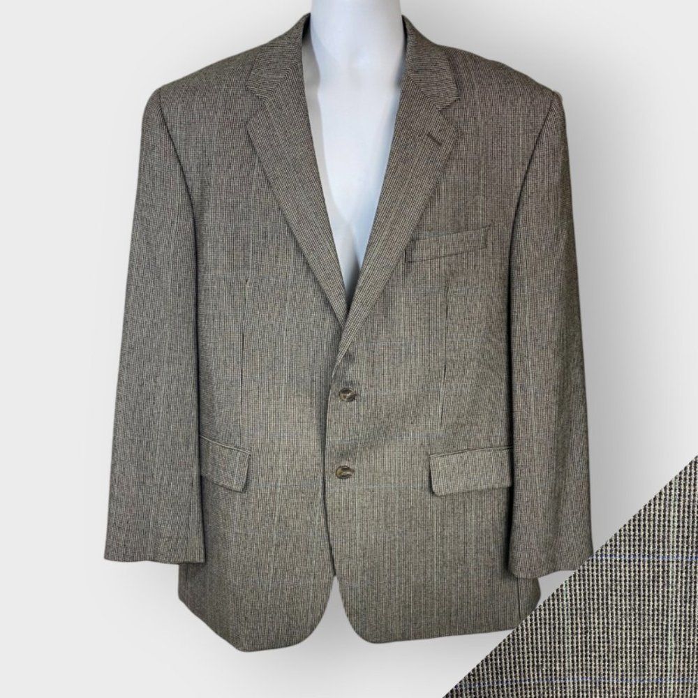 Chaps Ralph Lauren Tweed Blazer | 44R | Lambswool | Old Money Countryside